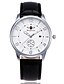 preiswerte Klassische Uhren-Herrn Einzigartige kreative Uhr Armbanduhr Kleideruhr Modeuhr Armbanduhren für den Alltag Chinesisch Quartz Kalender Leder Band Charme