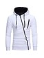 cheap Men&#039;s Hoodies &amp; Sweatshirts-Men&#039;s Long Sleeve Hoodie - Color Block Hooded Black XL / Fall / Winter
