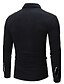 cheap Men&#039;s Polos-Men&#039;s Polo Solid Colored Long Sleeve Daily Tops Cotton White Dark Gray Navy Blue