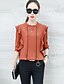 cheap Women&#039;s Blouses &amp; Shirts-Women&#039;s Blouse - Solid Colored Crew Neck