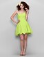 cheap Special Occasion Dresses-A-Line Dress Homecoming Cocktail Party Short / Mini Sleeveless Sweetheart Lace with Lace 2023