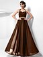 cheap Special Occasion Dresses-Sheath / Column Open Back Dress Prom Floor Length Sleeveless Halter Neck Chiffon with Criss Cross Beading 2022