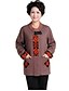 cheap Women&#039;s Sweaters-Women&#039;s Long Sleeve Wool Cardigan Print / Winter
