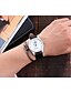 billige Selskapsklokker-Herre Unike kreative Watch Armbåndsur Selskapsklokke Moteklokke Hverdagsklokke Kinesisk Quartz Hverdagsklokke Lær Band Sjarm Luksus