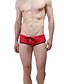 preiswerte Bademode für Herren-Herrn solide Muster Retro BBikinihose Bademode Badeanzug - Solide S M L Weiß Schwarz Blau Rote Gelb