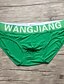 cheap Men&#039;s Briefs Underwear-Men&#039;s Nylon / Spandex Solid Colored Light Green