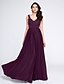 cheap Special Occasion Dresses-A-Line Open Back Dress Formal Evening Floor Length Sleeveless V Neck Tulle V Back with Appliques 2022