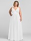 preiswerte Abendkleider-A-Line Minimalist Elegant Prom Formal Evening Dress Spaghetti Strap Sleeveless Floor Length Chiffon with Ruched Beading 2022