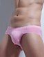 baratos Roupa Interior &amp; Meias para Homem-Homens Super Sexy Cuecas Sólido 1 Peça Preto Branco Rosa M L XL