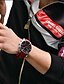 ieftine Ceasuri Sport-Bărbați Ceas Sport Ceas Militar  Ceas de Mână Cuarţ Casual Rezistent la Apă Calendar / dată / zi Creativ Analogic Negru Rosu Albastru / Doi ani / Silicon / Japoneză