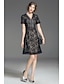 cheap Women&#039;s Dresses-FRMZ Women&#039;s Lace Dress - Solid Colored V Neck