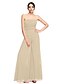 cheap Special Occasion Dresses-Jumpsuits Sheath / Column Open Back Dress Prom Floor Length Sleeveless Strapless Chiffon with Ruched Draping 2022