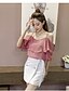 cheap Women&#039;s Blouses &amp; Shirts-Women&#039;s Going out Blouse - Striped Boat Neck / Summer