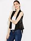 cheap Vest-Women&#039;s Blouse Solid Colored White Black Daily Lace Clothing Apparel / Summer / Sleeveless