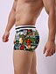 voordelige Herenslips Ondergoed-Heren Print Super Sexy Boxer shorts Grafisch 1 Stuk Grijs S M L