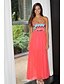 cheap Women&#039;s Dresses-Women&#039;s Club Lantern Sleeve Silk Swing Dress - Solid Colored Lace Maxi Strapless