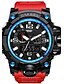 cheap Sport Watches-Men&#039;s Sport Watch Military Watch Analog - Digital Casual Calendar / date / day Chronograph Shock Resistant / Silicone / Japanese / Two Years / Stopwatch / Noctilucent