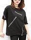 cheap Women&#039;s T-shirts-Women&#039;s Casual Cotton T-shirt - Solid Colored / Summer