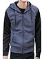 preiswerte Herren-Hoodies und -Sweatshirts-Herrn Ärmellos Mit Kapuze Kapuzenshirt Solide