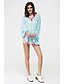 cheap Cover Up-Women&#039;s Light Blue Cover-Up Swimwear - Solid Colored Cotton S M L Light Blue