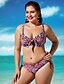 abordables Maillots de Bain Femme &amp; Bikinis-Maillots de Bain Bikinis Maillot de bain Femme Dos nu Maillots de bain Push-Up Bohème