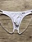 cheap Men&#039;s Exotic Underwear-Men&#039;s Boyshorts 1 PC Underwear Modern Style Solid Colored Nylon Spandex Low Waist Normal Super Sexy White S M L / Skinny