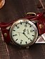 cheap Quartz Watches-Women&#039;s Men&#039;s Wrist Watch Analog Quartz Elegant Casual Watch / Leather