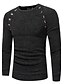 cheap Men&#039;s Sweaters &amp; Cardigans-Men&#039;s Daily Solid Colored Long Sleeve Plus Size Regular Pullover Sweater Jumper, Round Neck Camel / Dark Gray