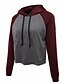 cheap Women&#039;s Hoodies &amp; Sweatshirts-Women&#039;s Going out Basic Hoodie - Solid Colored / Letter Gray M / Spring / Fall / Sporty Look