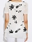 cheap Women&#039;s Blouses &amp; Shirts-Women&#039;s Casual Plus Size Blouse Print