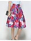 cheap Women&#039;s Skirts-Women&#039;s Going out Vintage A Line Skirts - Floral Print / Summer