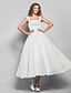 cheap Special Occasion Dresses-Ball Gown Elegant Dress Homecoming Tea Length Sleeveless Square Neck Tulle with Ruched Draping 2022