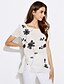 cheap Women&#039;s Blouses &amp; Shirts-Women&#039;s Casual Plus Size Blouse Print