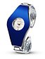 cheap Quartz Watches-Women&#039;s Wrist Watch Quartz Casual Watch Alloy Band Analog-Digital Bangle Fashion Unique Creative Watch Silver - Blue Pink Light Blue