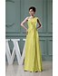 cheap Mother of the Bride Dresses-Ball Gown One Shoulder Floor Length Stretch Satin Mother of the Bride Dress with Bow(s) by LAN TING Express