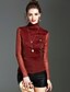 cheap Women&#039;s Blouses &amp; Shirts-Women&#039;s Holiday / Going out Vintage / Street chic T-shirt - Solid Colored Turtleneck