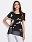 cheap Women&#039;s Blouses &amp; Shirts-Women&#039;s Casual Plus Size Blouse Print