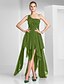 cheap Special Occasion Dresses-A-Line One Shoulder Asymmetrical Chiffon Dress with Beading / Ruched by TS Couture®