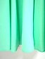abordables Bas femme grande taille-Femme Balançoire Jupes du quotidien Couleur Pleine Plissé Vert clair Noir Rose S M L