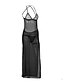 cheap Pajamas &amp; Loungewear-Women&#039;s Sexy Ultra Sexy Nightwear Club Solid Colored Black One-Size
