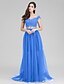 olcso Alkalmi ruhák-Two Piece A-Line Two Piece Prom Formal Evening Dress Sweetheart Neckline Sleeveless Sweep / Brush Train Tulle with Appliques 2021