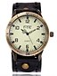 cheap Quartz Watches-Women&#039;s Men&#039;s Wrist Watch Analog Quartz Elegant Casual Watch / Leather