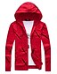 cheap Men&#039;s Hoodies &amp; Sweatshirts-Men&#039;s Plus Size Hoodie Patchwork / Print Hooded Long Sleeve White Red Navy Blue Gray M L XL XXL XXXL XXXXL XXXXXL / Fall / Winter