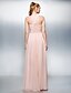 cheap Evening Dresses-A-Line Minimalist Elegant Prom Formal Evening Dress One Shoulder Sleeveless Floor Length Chiffon with Ruched Draping 2022