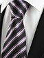 זול עניבות ועניבות פרפר לגברים-עניבת צווארון - פסים פסים בגדי ריקוד גברים
