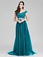 cheap Special Occasion Dresses-Two Piece A-Line Two Piece Prom Formal Evening Dress Sweetheart Neckline Sleeveless Sweep / Brush Train Tulle with Appliques 2021
