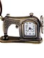 abordables MONTRE DE POCHE-Homme Femme Montre Gousset de Poche Remontage manuel Cuir Marron Créatif Grosses soldes Analogique Rétro Vintage - Bronze