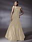 cheap Evening Dresses-Mermaid / Trumpet Elegant Dress Prom Formal Evening Floor Length Sleeveless One Shoulder Taffeta with Side Draping 2024