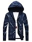 cheap Men&#039;s Hoodies &amp; Sweatshirts-Men&#039;s Plus Size Hoodie Patchwork / Print Hooded Long Sleeve White Red Navy Blue Gray M L XL XXL XXXL XXXXL XXXXXL / Fall / Winter