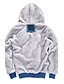 cheap Basic Hoodie Sweatshirts-Men&#039;s Hoodie Zip Up Hoodie Hooded Solid Colored Oversized Daily Sports Holiday Cotton Plus Size Basic Hoodies Sweatshirts  Long Sleeve Black Blue / Winter / Fall / Winter